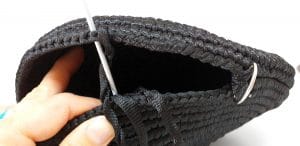Hide crochet chain
