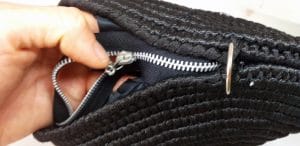 Adding zipper