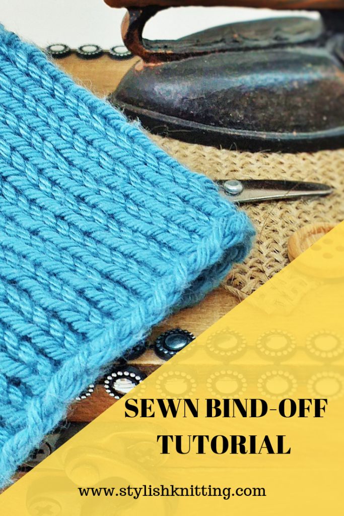 Knitting sewn bind off