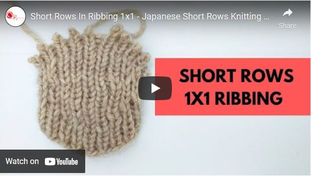 knitted ribbing tube