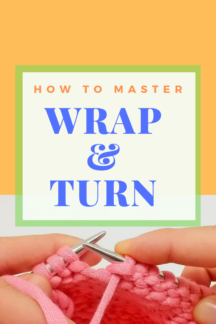 Wrap and turn in knitting