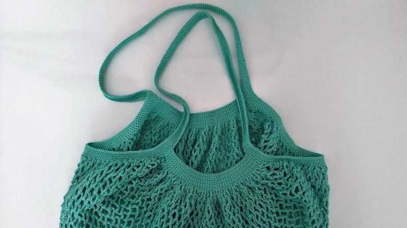 crochet tote bag
