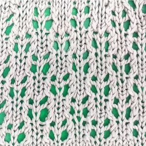 Lace knitting pattern