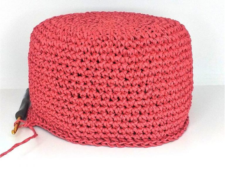 Crochet crown part